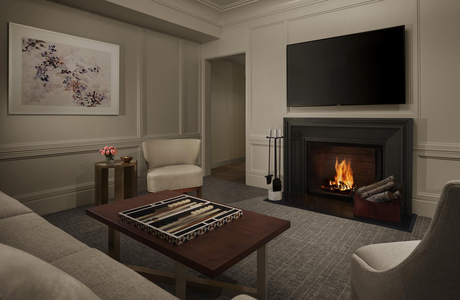 Classic Fireplace Suite at The Newbury Boston