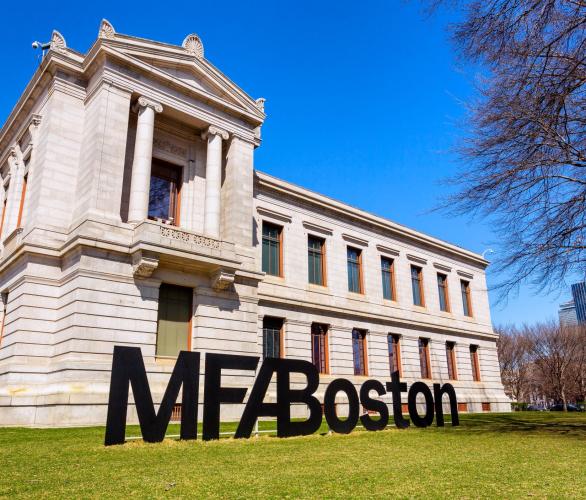 The Museum of Fine Arts in Boston