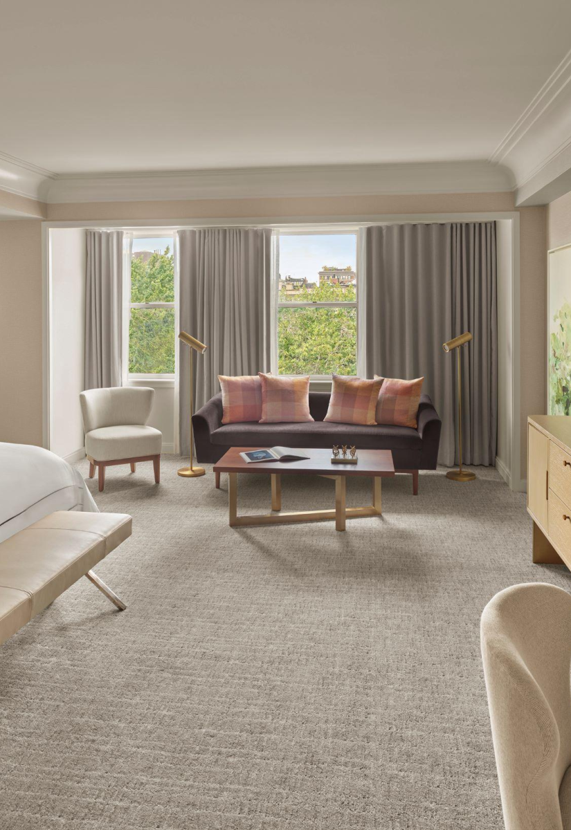 Large Newbury Hotel room 