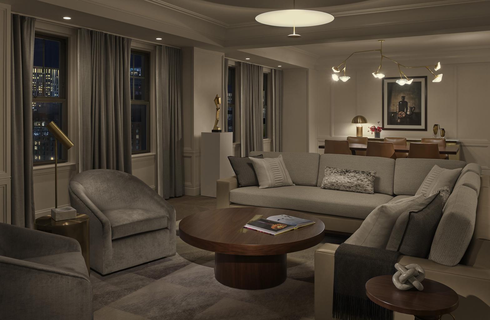 The Mansion Presidential Suite, Living Room