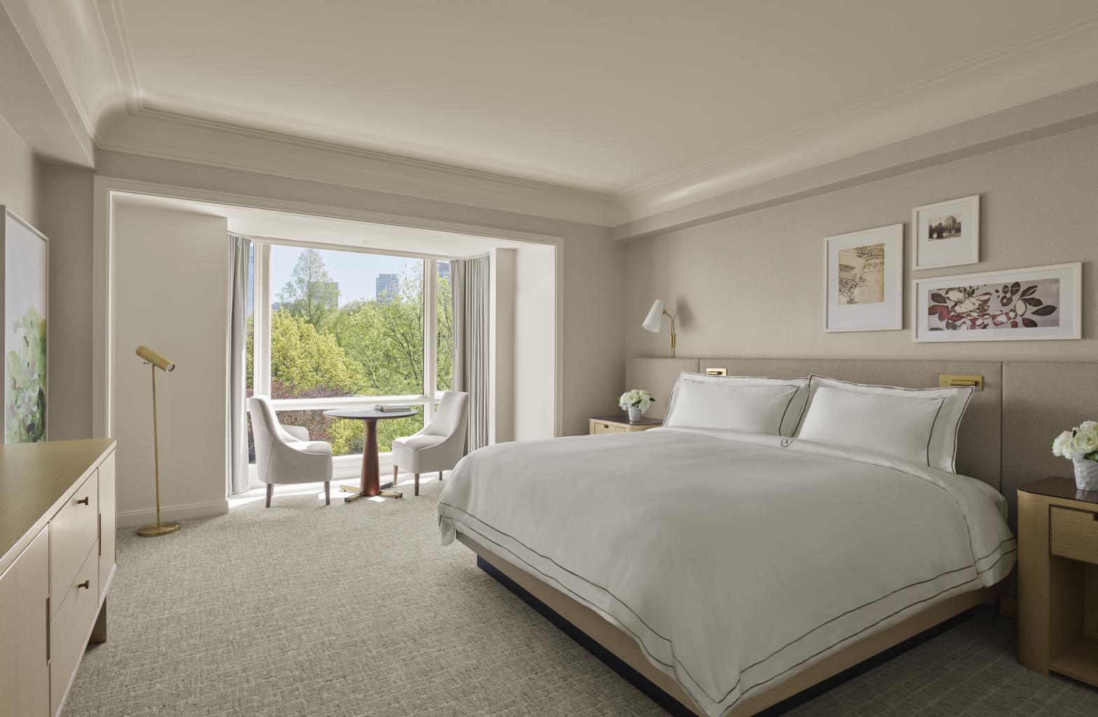 Park View King Guest Room at The Newbury Boston