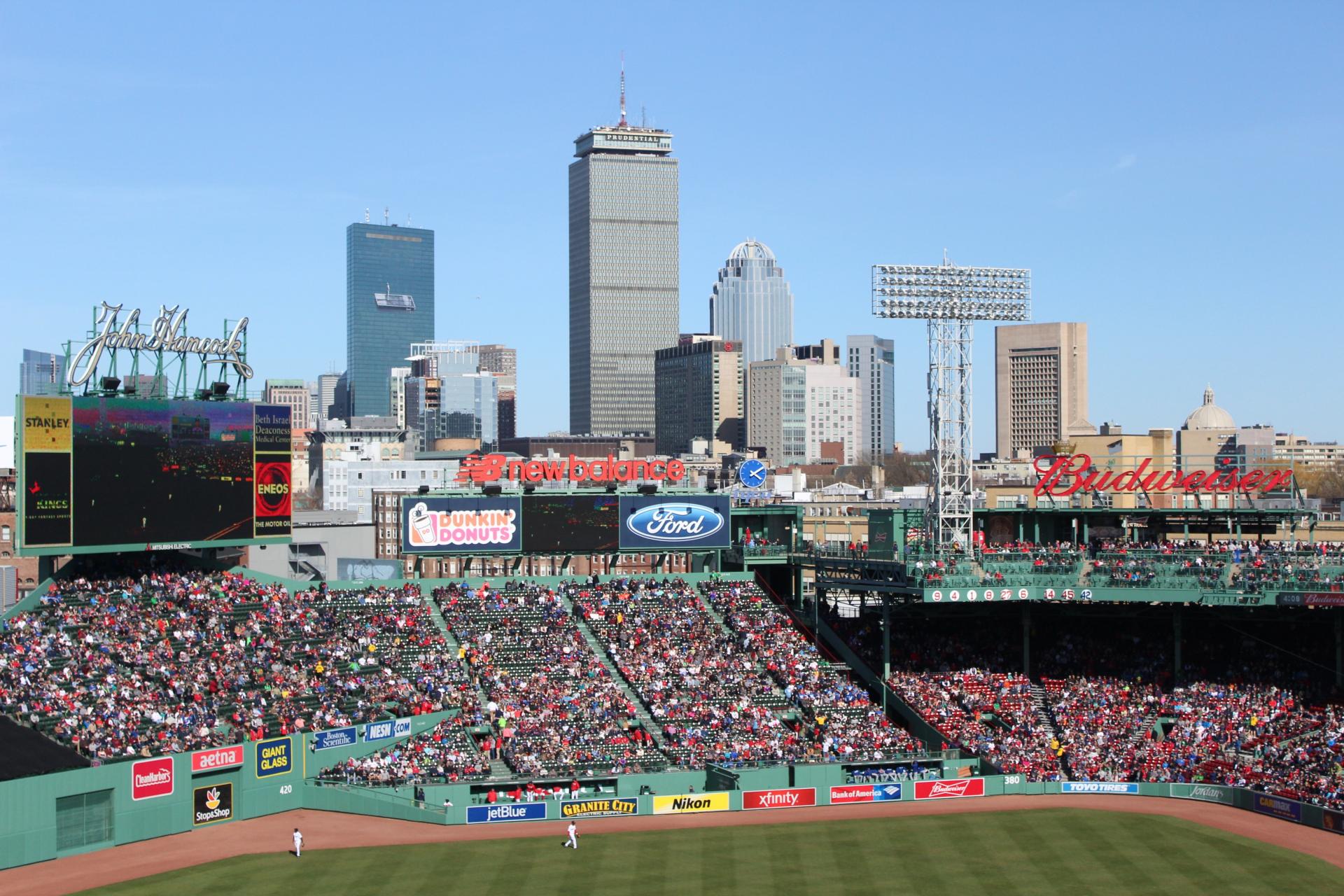 Fenway Stadium during a Red Sox Game
