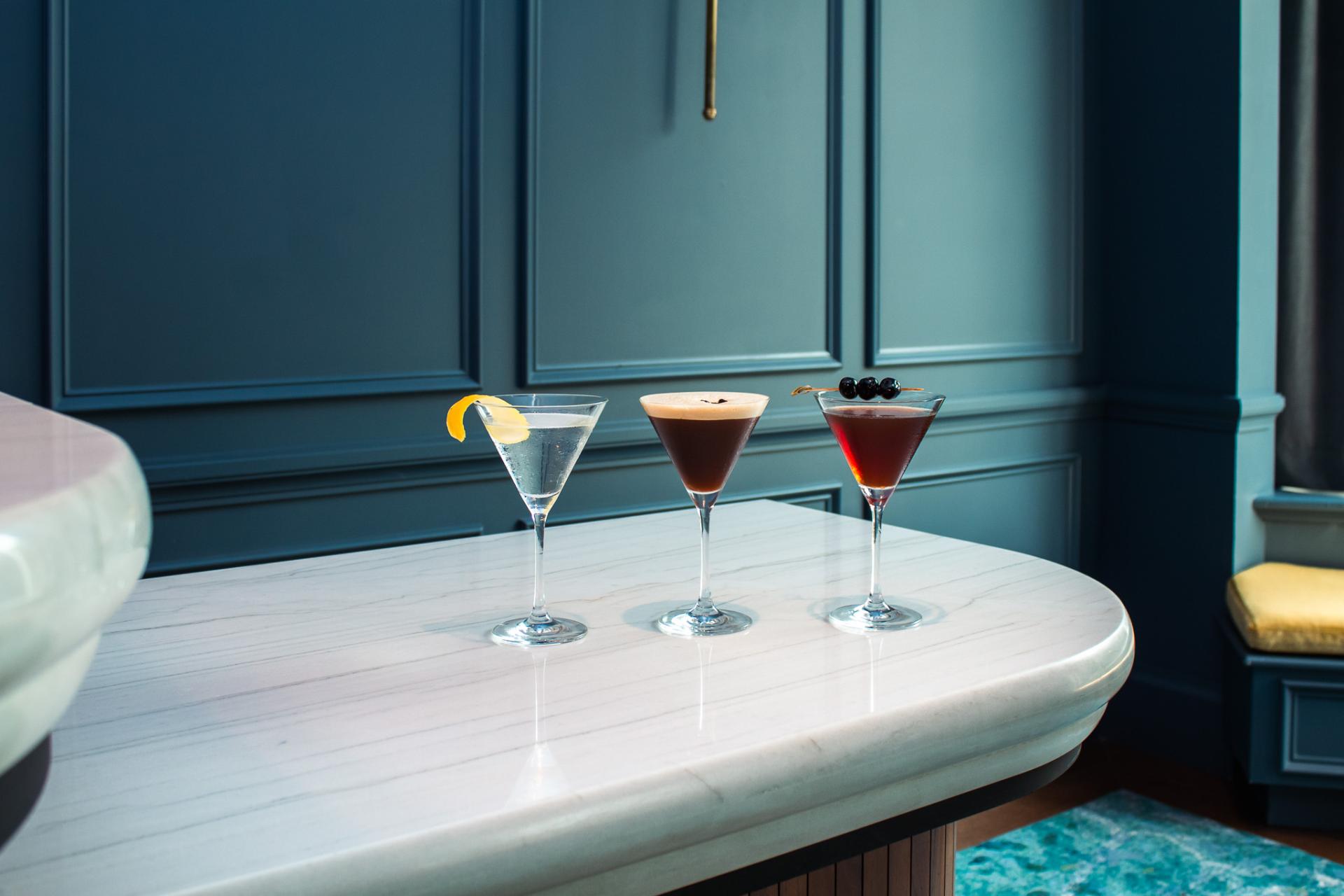 Cocktails at The Newbury Boston