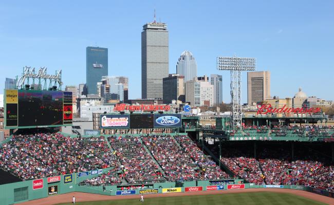 Fenway Stadium during a Red Sox Game