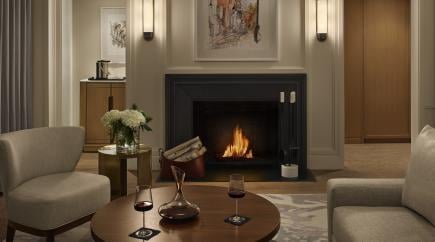 Fireplace Suite at The Newbury Boston